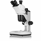 Bresser Microscopio Science ETD-301 7-63x Trino Zoom - Microscopio stereo con alta distanza di lavoro (100 mm) e connettore per fotocamera