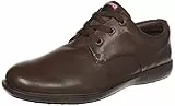 Camper Atom Work, Scarpe Stringate Derby Uomo, Marrone (Dark Brown 200) , 43 EU