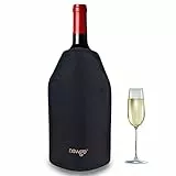 NEWGO® Manicotto refrigerante per bottiglie di vino, Champagne e altre bottiglie, tessuto impermeabile