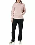 Champion Legacy Legacy Sweatsuits Heritage W - Ultralight Powerblend Fleece High-neck/Straight Hem Tuta sportiva, Rosa/Nero, Donna FW23