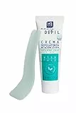 Easy Depil CREMA DEPILATORIA VISO per Baffetti, Guance, Mento, Sopracciglia. Rapida, Indolore, semplice da usare e sicura. Con Proteine Vegetali Addolcenti. Profumazione gradevole - 50 ml