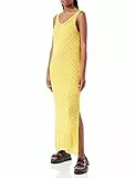 United Colors of Benetton Vestito+Sottoveste 113BDV00D, Giallo 9N7, S Donna