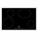 Gorenje ECT 843 BX - Piano cottura elettrico, 80 cm, a doppio circuito, zona di arrosto, touchControl/timer, telaio in acciaio inox, senza BridgeZone