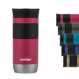 Contigo Byron 2.0 mug termico, in acciaio inox, chiusura SNAPSEAL, tazza caffè da viaggio, tenuta stagna 100%, coperchio lavabile in lavastoviglie, senza BPA, tiene il caldo fino a 6 ore, 470 ml