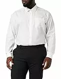 Seidensticker Uomo Modern Fit Camicia Business, Bianco (White), 47