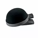SIGEL MU192 Puntaspilli con clip, 6 x 4.5 cm, nero/grigio