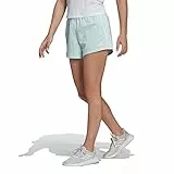 adidas Brand Love Q2 3-Stripes Woven Shorts Ice Mint/White MD