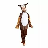 MYYBX Costume da gufo per bambini, costume da gufo, costume da Carnevale, costume da carnevale per bambini, costume da carnevale per bambini, regalo di compleanno, regalo di Natale (L)