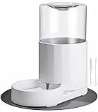 JOFLVA Distributore Di Acqua Per Animali Domesti, Dispenser Acqua Gatti/Cani 2,5L, Dispenser Automatico Acqua Cibo Cane, Abbeveratoio Ciotola Gatto, Per Cani Piccoli E Grandi, Gatti Animali Domestici