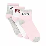Levi's Kids Batwing Mid Cut 3Pk Calzini casual Bambino Fairy Tale 9-11 anni