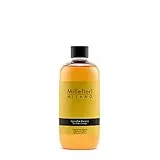 Millefiori Milano Ricarica per Diffusore di Aromi per Ambiente, Fragranza, Legni e Fiori D'arancio, 500 ml