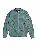 G-STAR RAW Men's Bomber Sweat Jacket, Verde (grey moss D22326-B782-4752), S