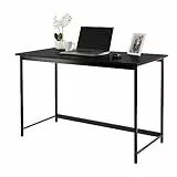 Iris Ohyama, Scrivania per computer/scrivania da tavolo/stazione di lavoro/tabella scrivania semplice0Piedini regolabili0Ufficio,camera da letto0Basic Desk BDK-10610Quercia nera