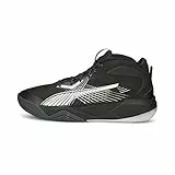 PUMA Scarpe Sportive da Indoor Eliminate Power Nitro M+ II 42 Black White Asphalt Gray