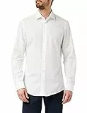 Seidensticker Business Kent 675198, Camicia Uomo, Bianco (Weiß 01), 41 cm