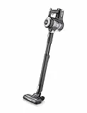 Severin HV 7155, scopa elettrica senza filo, mantenimento in verticale, tubo telescopico altaqualità, tasto tappeti, animal care, HEPA, due velocità, smart display, autonomia 40 min