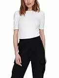 ONLY Onllive Love 2/4-Top Pufftop Jrs Noos Top, Bianco, S Donna