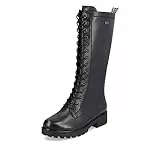 Remonte donna Stivali D0W70, signora Stivali invernali,soletta removibile,idrorepellente,remonteTEX,impermeabile,foderato,caldo,schwarz,44 EU / 9.5 UK