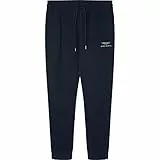 Hackett London Uomo Amr Emb Track Jogger Pantaloni casual, Navy, XL