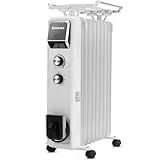 Grenintol Radiatore ad Olio 2000 W, Radiatore Elettrico Portatile, Termosifone Elettrico Economico per la Casa a Basso Consumo Energetico e Silenzioso, Riscaldatore Ausiliario con Termostato