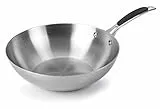 LACOR Wok, Tri-Metal, 28 cm, Trimetal, Grigio