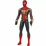 Powmag Figura di Spiderman in Ferro Personaggi d'azione, Marvel Avengers Titan Hero Series 30cm Personaggi, Giocattoli per Bambini dai 4 Anni (B)