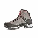 SALEWA Ms Mountain Trainer Mid Gore-tex, Stivali Uomo, Charcoal/Papavero, 44 EU