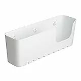 TATAY 1129101 Cucina scaffale di aspirazione in plastica bianca 30 x 8,5 x 11 cm