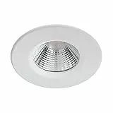 Philips LED Faretto da Incasso Dive, Equivalente a 5.5W, Luce Bianca Calda, Dimmerabile, Bianco