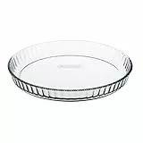 Pyrex Bake&EnjoY Stampo crostata in vetro borosilicato 28x3,6cm