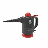 Hoover SGE1000 011 Pistola a Vapore, Capacità 0.37 Litri, Pulitore a Vapore Professionale, Vapore pronto in 2 minuti, 100W, Grigio e Blu