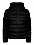 PIECES Pcbirdie-Felpa con Cappuccio BF Giacca, Nero, L Donna