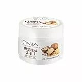 Omia, Maschera Per Capelli Eco Bio Con Olio di Macadamia, Trattamento Ristrutturante Per Capelli Stressati e Spenti, Senza Siliconi, SLES e PEG - 250 ml