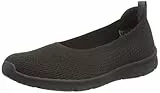 Skechers BE-Cool Mary Jane Flat, maglia nera, taglia 40, Maglia nera., 40 EU