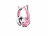 Razer Kraken Bluetooth Kitty, Auriculares inalámbricos Bluetooth Chroma RGB, Bluetooth 5.0, Conexión de latencia baja de 40 ms, Diafragmas optimizados de 40 mm, Quartz Rosa