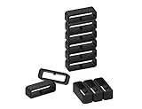 Chofit Cinturino in Silicone Nero per Orologi Compatibile con Garmin selezionati, for Forerunner 235