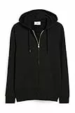 C&A Uomo Giacca Felpata con Cappuccio Nero M