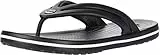 Crocs Crocband Flip, Infradito Donna, Black, 36/37 EU