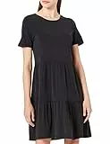 Vero Moda VMFILLI Calia SS Short Dress GA Noos Vestito, Nero, M Donna