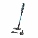 Hoover HF500 HF522STP 011 Aspirapolvere Senza Filo, Senza Sacco, 0,45 L, Autonomia 45 Min, Spazzola Antigroviglio, Mini Turbo Spazzola Animali, Blu