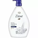 Dove Bagnodoccia | Bagnoschiuma Idratante 1000 ml | Deeply Nourishing Body Wash | CON POMPETTA INTEGRATA (1 pezzo)