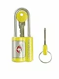 Samsonite Travel Accessories Safe Us Air Key Lock Lucchetto per Valigie, Giallo, 7 cm