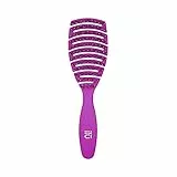 TB TOOLS FOR BEAUTY ILU MY HAPPY COLOR - Spazzola districante per capelli secchi e bagnati, per capelli lunghi e corti, in setole sintetiche