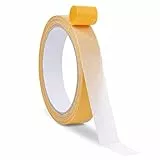 TOYMIS 2cm x 10m Nastro Biadesivo Extra Forte, Nastro Biadesivo Multifunzionale Super Appiccicoso Nastro di Montaggio Biadesivo con Rete in Fibra di Vetro per Casa Ufficio Scuola