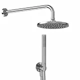Ideal Standard - Idealrain, Kit doccia light, Mini set componenti doccia tondo, Cromato