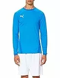 PUMA teamGOAL 23 Jersey LS, Electric Blue Lemonade-Team Power Blue, M