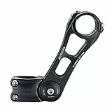 Bynccea Attacco Manubrio per Bici 31,8mm 90/110/145mm Prolunga Manubrio MTB 80 °Biciclette Gambi Regolabile per Bici da Strada, MTB, BMX