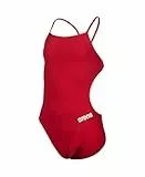 arena Solid Challenge Team Junior Costume Intero Bambina, Costume da Bagno Sportivo ad Asciugatura Rapida, Tessuto MaxLife Eco con Massima Resistenza al Cloro e Protezione UV UPF 50+