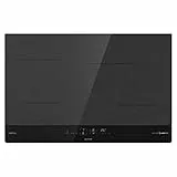 Piano cottura a induzione IT843SYB Gorenje, 80 cm, nero, 4 zone di riscaldamento, Smart Control, indicatore calore residuo, blocco bambini, premio reddot design award 2018