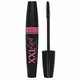 Wet n Wild, XXL Lash Mascara, Mascara Amplificante e Ispessente con Pettine Grasso, Formula Idratante con Cera Naturale e Cheratina, Effetto Spettacolare e Senza Grumi, Black